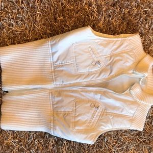 White sport vest. Size Med.